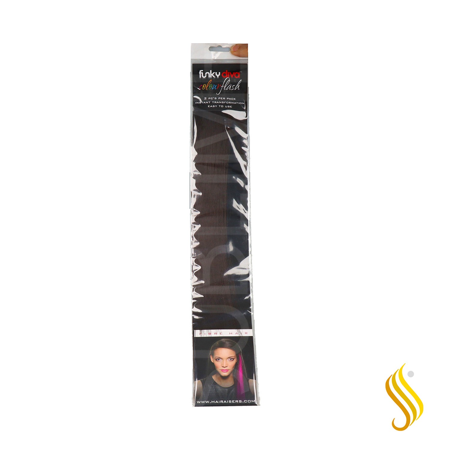 Funky Diva Extensions Color Flash Brown
